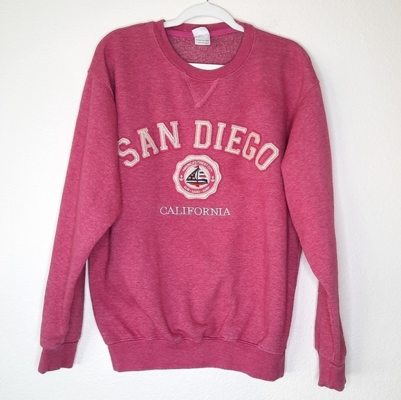 Vintage San Diego PoshFest Style Sweatshirt L - Picture 1 of 5